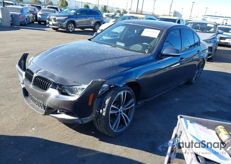 2016 BMW 340I z USA, uszkodzony, nr VIN WBA8B3G55GNT62402